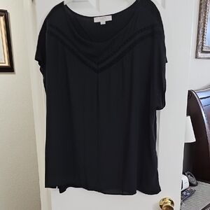 Elegant Black Women's Top